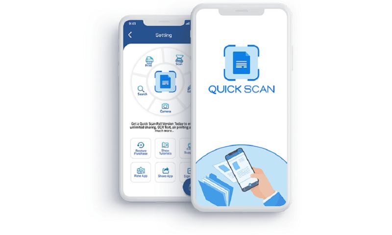 Phần mềm quét mã Quick Scan