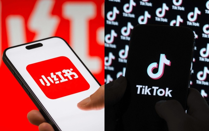 Sự khác biệt giữa ứng dụng Rednote và TikTok 