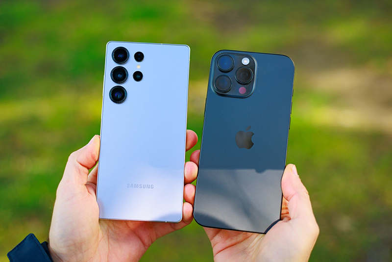 samsung s25 ultra vs iphone 16 pro max