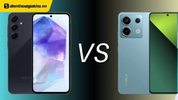 Tìm hiểu thông tin so sánh Samsung A55 vs Redmi Note 13 Pro