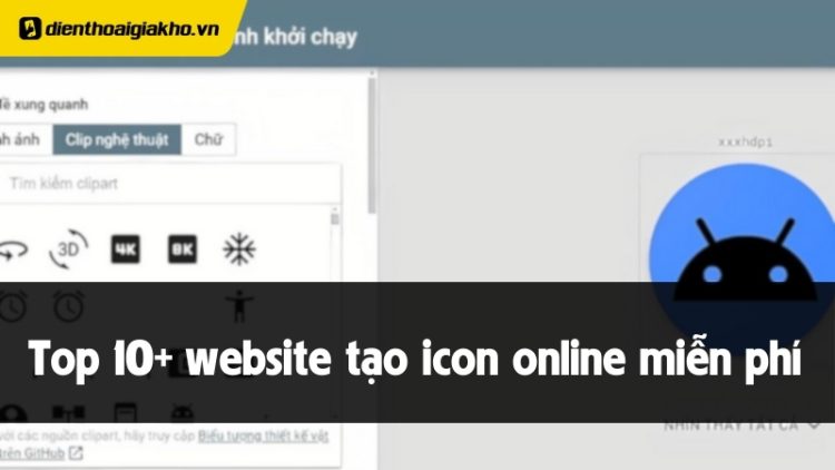 tạo icon online