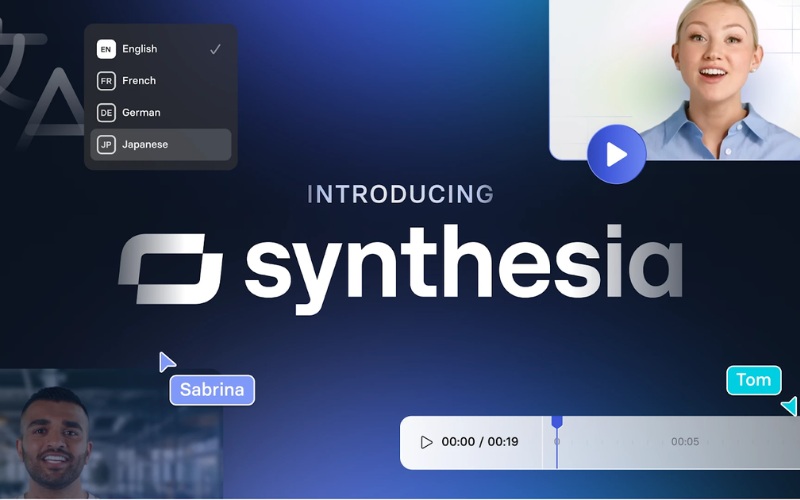 Tạo video AI bằng Synthesia.Io