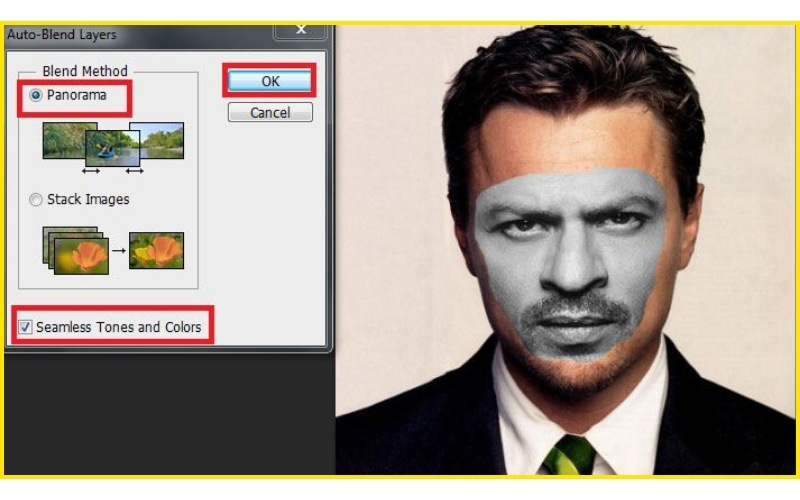 cách ghép mặt trong photoshop