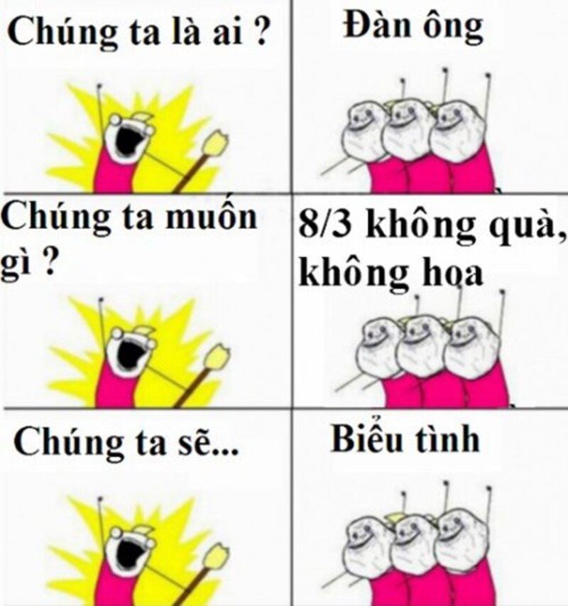 Meme 8/3 hài