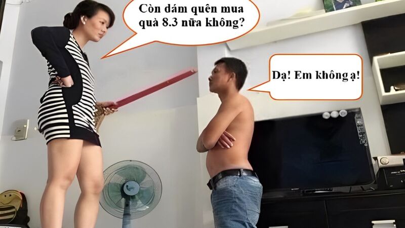 Meme 8/3 siêu vui và lầy lội