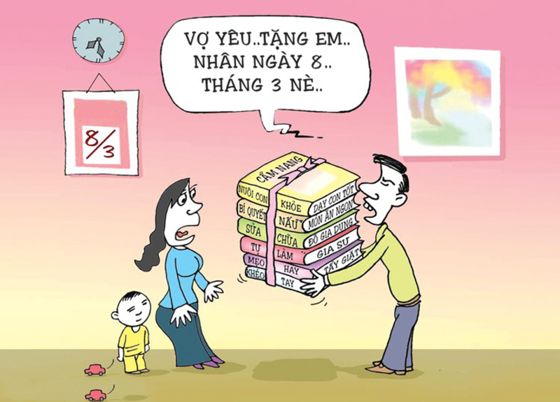 Ảnh chế nhân ngày 8/3 siêu hài