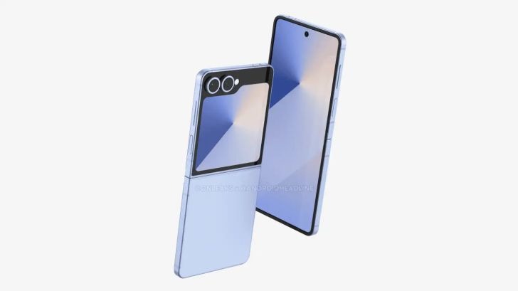 ảnh render Galaxy Z Flip7