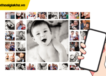 ghép nhiều ảnh thành 1 ảnh trên iphone