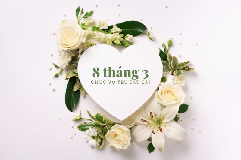 Hình ảnh thiệp 8/3 tặng vợ