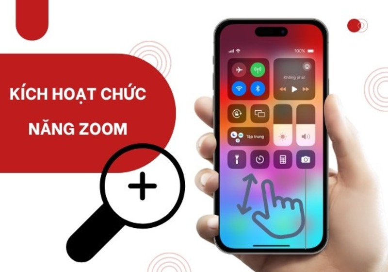Do vô tình bật chức năng phóng to màn hình của iPhone