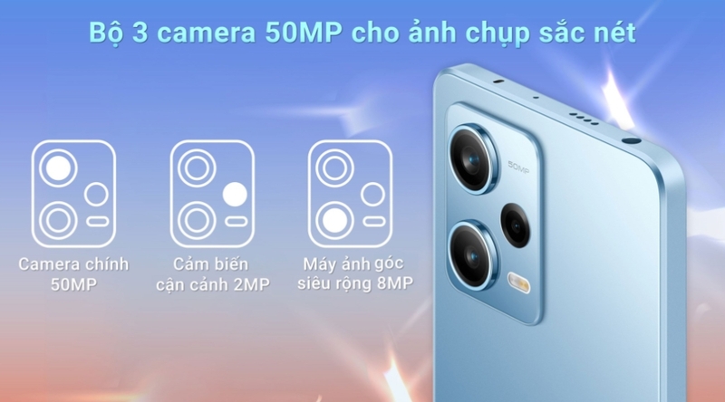 Camera selfie 16MP – Ảnh chụp sắc nét, hỗ trợ AI làm đẹp