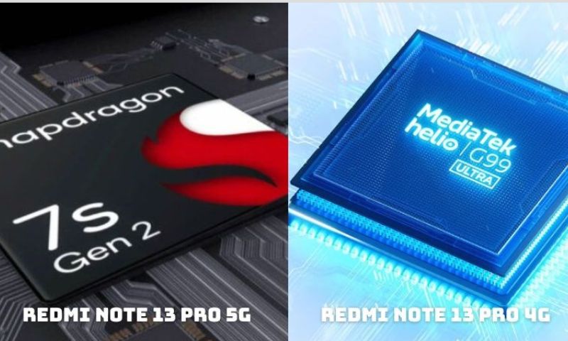 So Sánh hiệu năng của Redmi Note 13 Pro 4G vs 5G