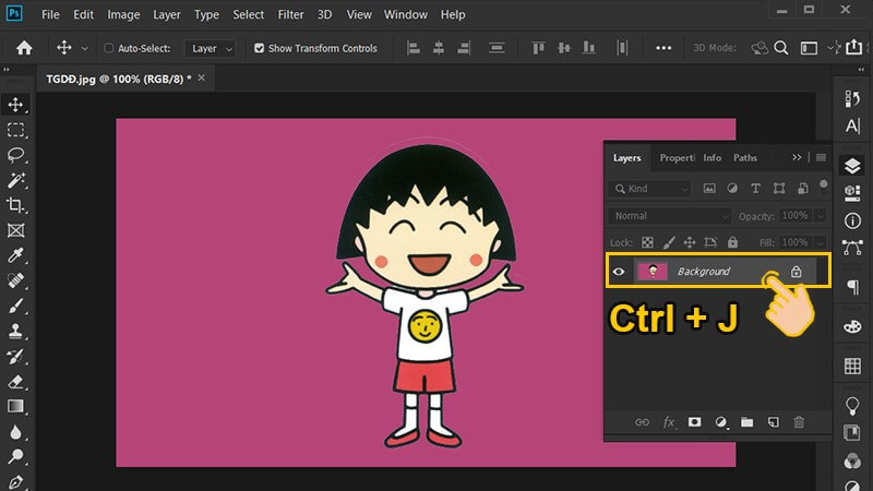 Cách đổ bóng đơn giản trong Photoshop 2