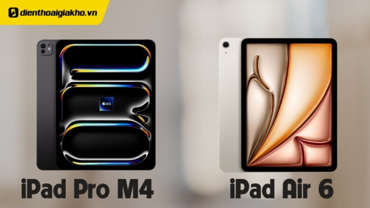 ipad pro m4 vs air 6