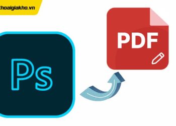 cách xuất file PDF trong Photoshop