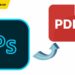 cách xuất file PDF trong Photoshop
