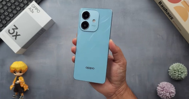 OPPO A3x 5G – Hỗ trợ 5G, chơi game online mượt