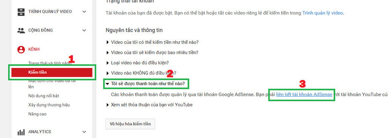 Hướng dẫn tạo tài khoản AdSense 1