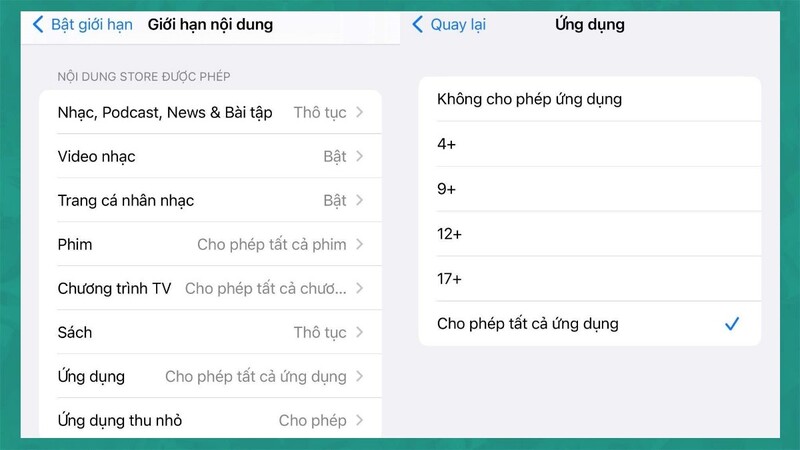 Ẩn ứng dụng khỏi màn hình