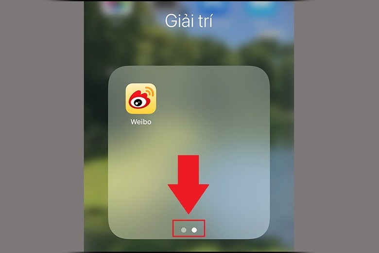 Cách ẩn app trên iPhone bằng tạo thư mục