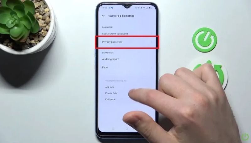 ẩn ứng dụng bước 2