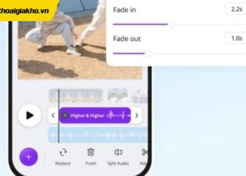 cách chèn nhạc vào canva