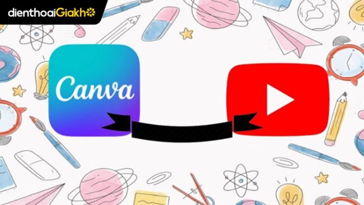 cách chèn video YouTube vào Canva