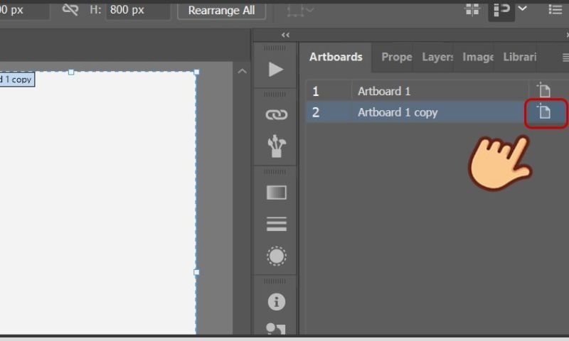 cách tạo Artboard trong Photoshop