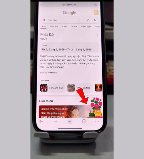 cách làm google online phật đản