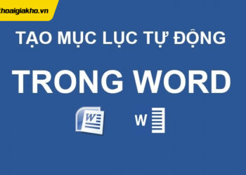 Cách làm mục lục trong Word nhanh chóng trong vài bước