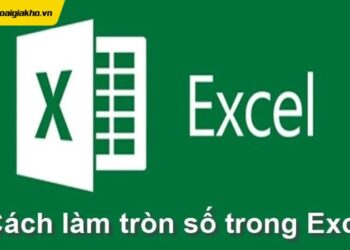 cách làm tròn số trong excel