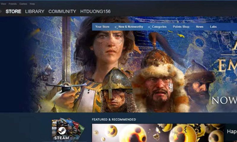 cách mua game trên Steam