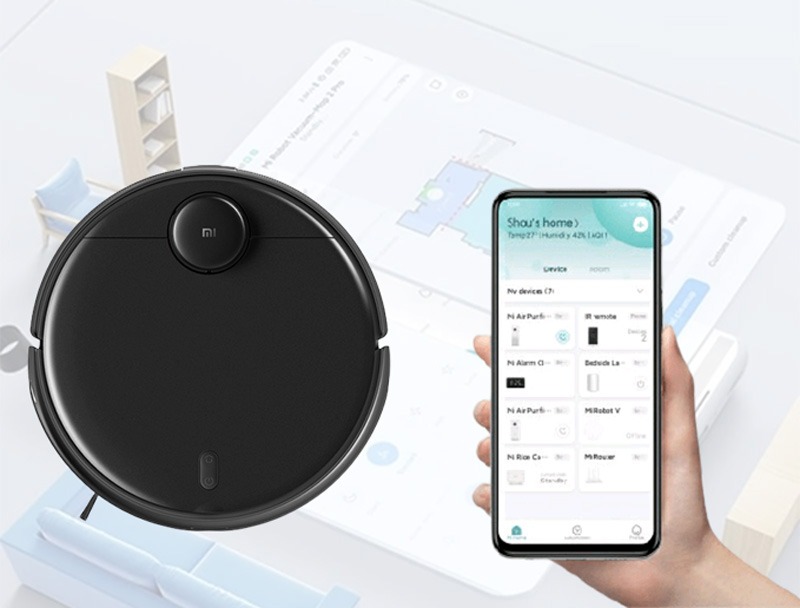 cách sử dụng robot hút bụi Xiaomi