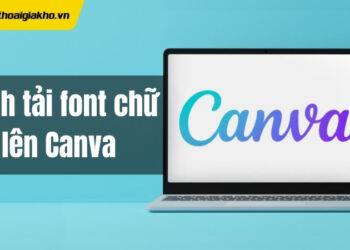 cách tải font chữ lên canva