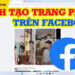 Cách tạo page trên Facebook