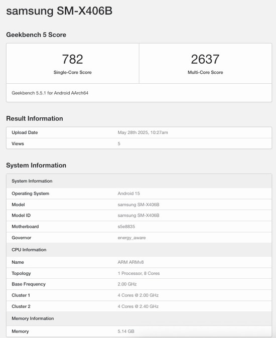 Galaxy Tab S10 Lite Exynos 1380