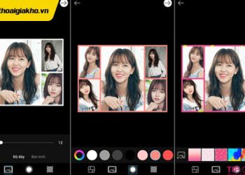 ghép nhiều ảnh thành 1 ảnh trên iphone