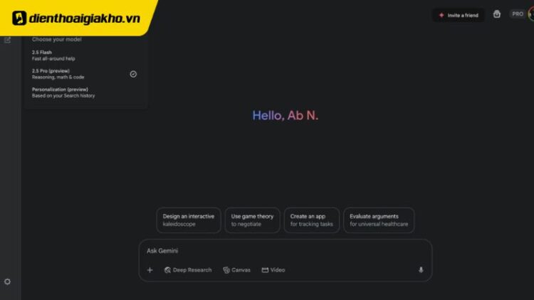 giới hạn của gemini miễn phí