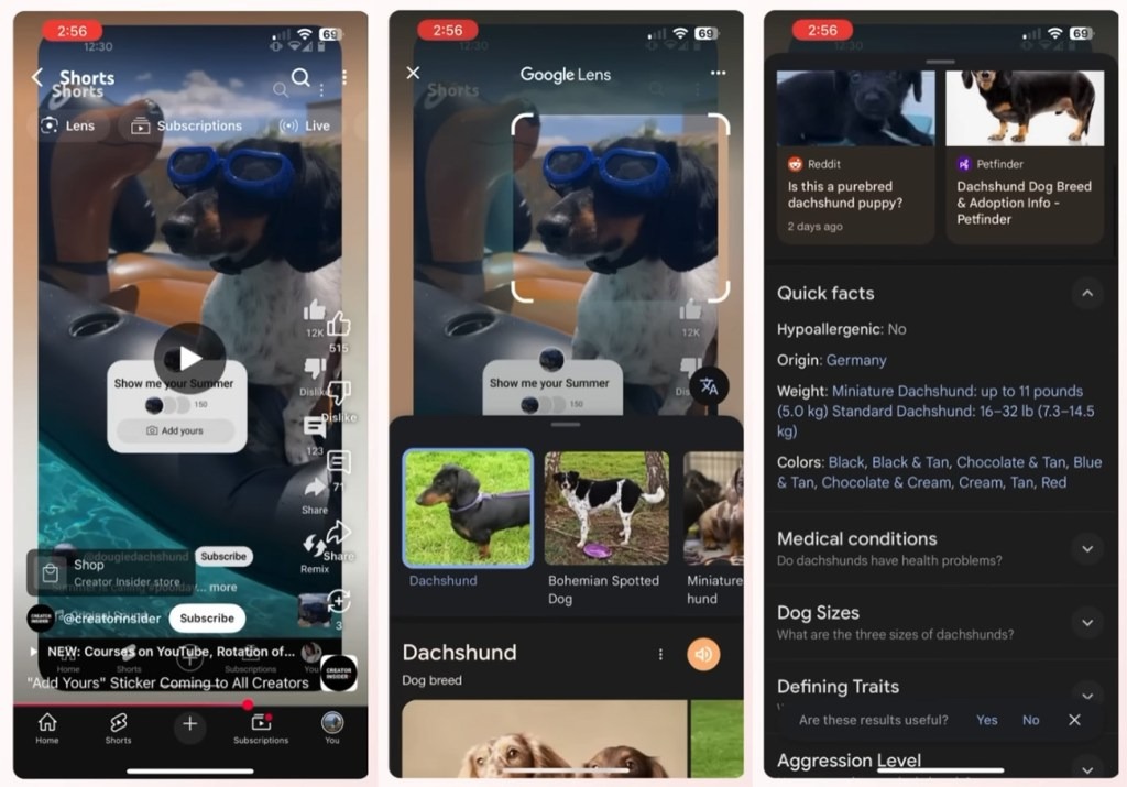 google-lens-youtube-shorts