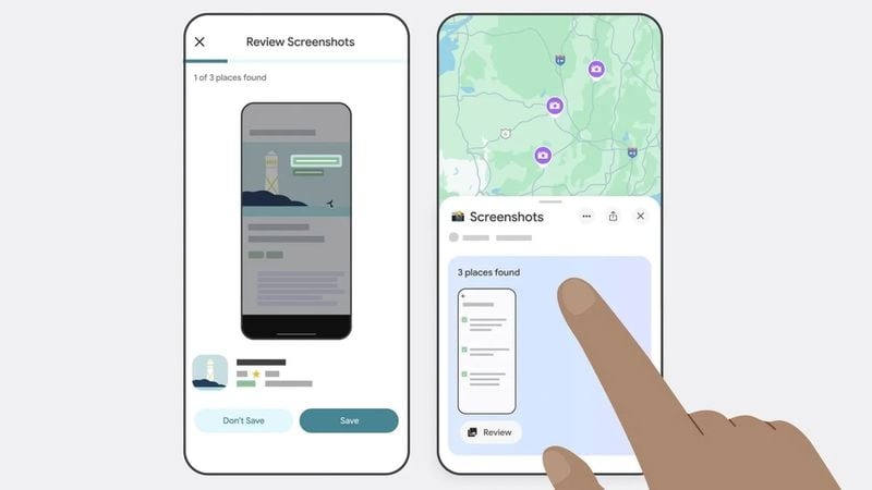 Google Map quét ảnh chụp màn hình