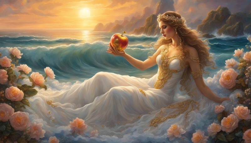 Hình nền nữ thần Aphrodite quyến rũ