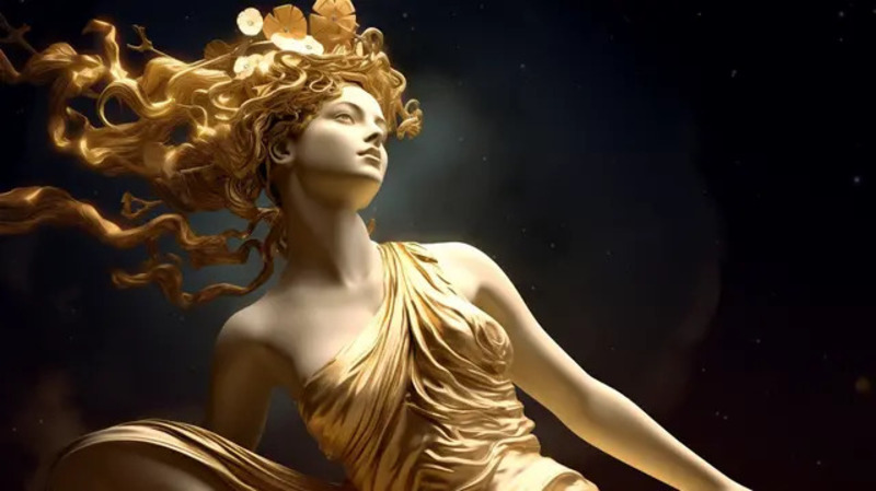 Nữ thần Aphrodite tạc tượng