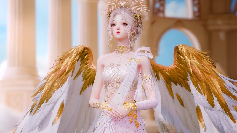 Hình nền nữ thần Aphrodite anime đẹp