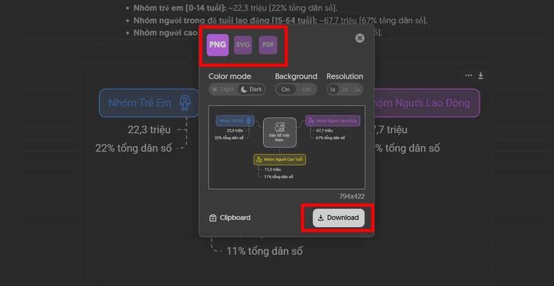 Napkin AI bước 9