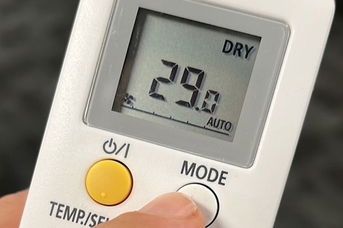 Lưu ý khi sử dụng chế độ Dry để làm mát
