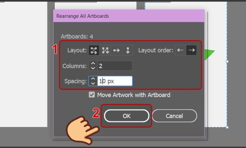 cách tạo Artboard trong Photoshop