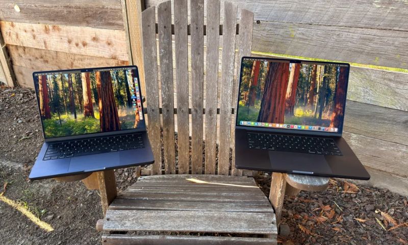 So sánh MacBook Pro M4 vs Macbook Air M4 về thiết kế 