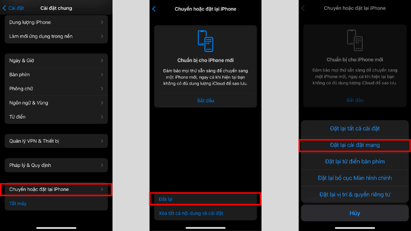 iphone không kết nối được wifi 