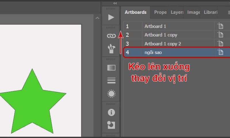 cách tạo Artboard trong Photoshop