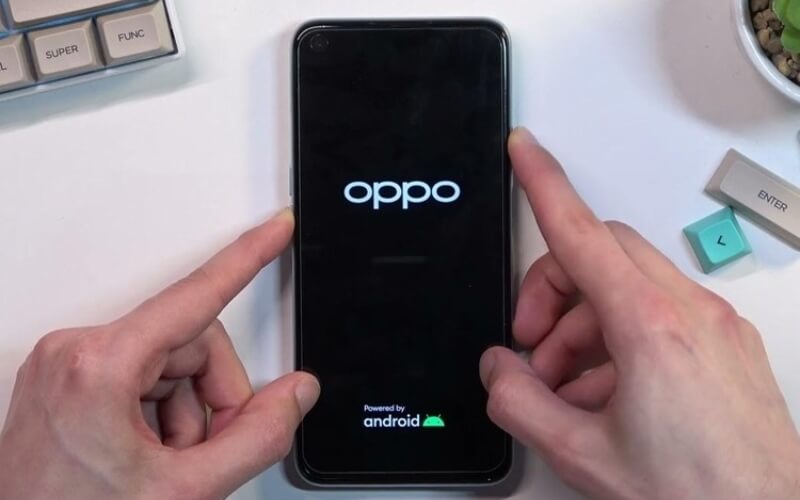 trường hợp cần chạy lại chương trình cho điện thoại Oppo